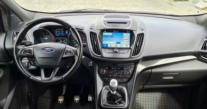 Ford Kuga cena 77900 przebieg: 71000, rok produkcji 2017 z Bielsk Podlaski małe 704
